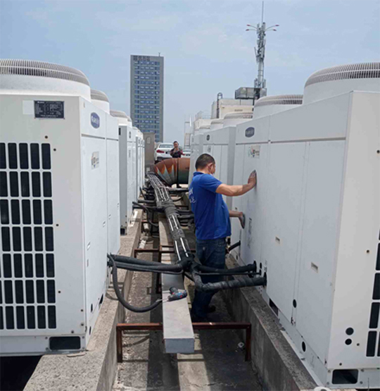 那曲地中央空调制热和不制冷系统维修方法